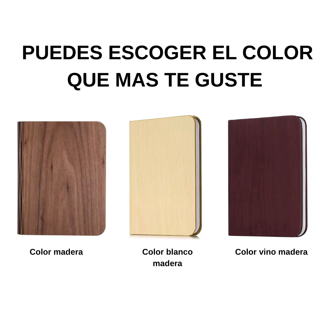 Lámpara con Forma de Libro Plegable